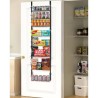 8-Tier Over the Door Pantry Organizer Hanging Storage Rack Adjustable