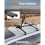 cykelstativ, 15 kg kapacitet, foldbar opretstående cykelstativ