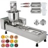 Automatic Donut Maker Machine Single Row, Automatic Donut Maker 7L Hopper Commercial Donut Maker with 3 Sizes Molds Commercial