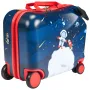 VEVOR Ride-on Luggage, 26 L Capacity, 18 Inches Tow Along Toddler Carry on Luggage with Wheels, Adjustable Shoulder Strap, Light