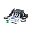 2-in-1 Hot Air Rework & Soldering Station 820W with 5V USB Charging Port