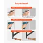 Pull Up Bar, Multi-Grip Wall Mounted Pull Ups, 50 in Width Multifunctional Chin Up Training Station, Heavy Duty Steel Upper Body