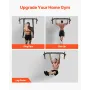 Pull Up Bar, Multi-Grip vægmonteret Pull Ups, 50 i bredden