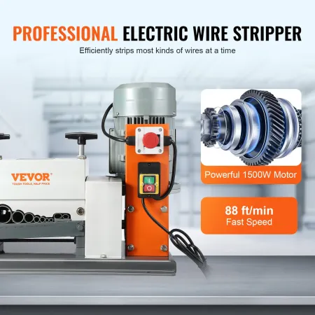 Automatisk trådstrippemaskine, 0,06 ''-1.575 '' Elektrisk