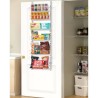 6-Tier Over the Door Pantry Organizer Hanging Storage Rack Adjustable