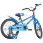 VEVOR Kids Bike, 45.72 cm BMX Style Children Bicycle, Rider Height 110 cm - 140 cm, Training Wheels Included, Sturdy and Easy to