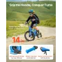 Kids Bike, 35.56 cm BMX Style Children Bicycle, Rider Height 90 cm - 115 cm, Training Wheels Included, Sturdy and Easy to Assemb
