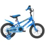 børnecykel, 35,56 cm BMX-stil børnecykel, rytterhøjde 90 cm -