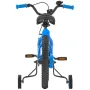 Kids Bike, 35.56 cm BMX Style Children Bicycle, Rider Height 90 cm - 115 cm, Training Wheels Included, Sturdy and Easy to Assemb