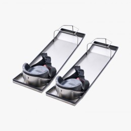 Concrete Knee Boards Slider Knee Boards 28â€ x 8â€ Kneeler Board Stainless Steel Kneedboards  Concrete Sliders Pair Moving
