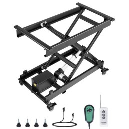 71 cm Electric Lift Table Single Scissor Lifting Platform 150 kg 4 Wheels