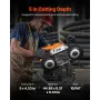 Portable Band Saw, 127 mm x 115 mm Cutting Depth, 360W Bandsaw with Brushless Motor, Cordless and Compact Portaband, Hang Hooks,