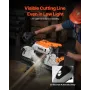 Portable Band Saw, 127 mm x 115 mm Cutting Depth, 360W Bandsaw with Brushless Motor, Cordless and Compact Portaband, Hang Hooks,