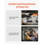 Portable Band Saw, 127 mm x 115 mm Cutting Depth, 360W Bandsaw with Brushless Motor, Cordless and Compact Portaband, Hang Hooks,