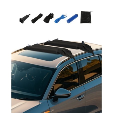 Inflatable Roof Rack Pads 88lbs Load Capacity for Kayak Canoe Surfboard