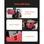 Portable Diesel & Gasoline Tank, 220L, 10 GPM Flow Rate, Diesel Fuel Tank with 12V Electric Transfer Pump, 13.1ft Hose, Auto Fue