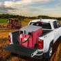 Portable Diesel & Gasoline Tank, 220L, 10 GPM Flow Rate, Diesel Fuel Tank with 12V Electric Transfer Pump, 13.1ft Hose, Auto Fue
