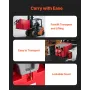 Portable Diesel & Gasoline Tank, 440L, 10 GPM Flow Rate, Diesel Fuel Tank with 12V Electric Transfer Pump, 13.1ft Hose, Auto Fue