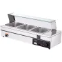 Kommerciel elektrisk mad varmere bordplade buffet 3*12qt med