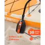 VEVOR Paddle Board-pumpe, 20PSI højtryks elektrisk SUP-luftpumpe, 70 L/Min oppustningshastighed SUP-inflator med Auto-Off og 12V