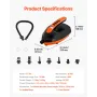 Paddle Board Pump, 20PSI High Pressure Electric SUP Air Pump, 70 L/Min Inflating Speed SUP Inflator with Auto-Off and 12V DC Car
