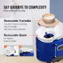 Pottery Wheel 27.9 cm Ceramic Wheel Foot Pedal Sculpting Tools Apron 450W