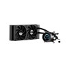 CPU Liquid Cooler AIO CPU -vandkøler med 120 mm PWN -fans til Intel AMD