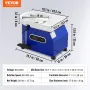 Pottery Wheel 27.9 cm Ceramic Wheel Foot Pedal Sculpting Tools Apron 450W