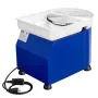 Pottery Wheel 27.9 cm Ceramic Wheel Foot Pedal Sculpting Tools Apron 450W