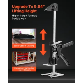 VEVOR Labor Saving Arm Jack, 2 PCS 150 kg Bearing Capacity, Lifting up to 250 mm, Metal Hand Lifting Jack Tool with Magnetic Lev