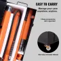 20 Ton Porta Power Kit, Portable Hydraulic Jack with 4.6 ft/1.4 m Oil Hose, Car Frame Repair Tool with Storage Case for Automoti