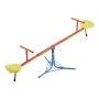 VEVOR Kids Seesaw, 45.4 kg Load Capacity per Seat, Sit and Spin Teeter Totter with 3-prong Support Legs, Kids Outdoor Playground