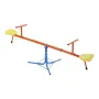 Kids Seesaw, 45.4 kg Load Capacity per Seat, Sit and Spin Teeter Totter with 3-prong Support Legs, Kids Outdoor Playground Equip