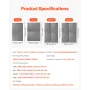 Queen Size Bunkie Board, 38 mm Bed Board Lameller med 200D