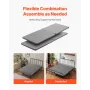 Queen Size Bunkie Board, 38 mm Bed Board Lameller med 200D