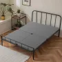 Queen Size Bunkie Board, 38 mm Bed Board Slats with 200D Oxford Cloth, Wooden Mattress Support for Queen Size Bed, Easy Assembly