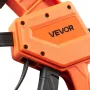 Bar Clamps for Woodworking, 2-Pack 30.48 cm One-Handed Clamp/Spreader, Quick-Grip F-Clamp with 154 kg Load Limit, Premium Plasti