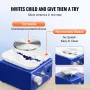 Pottery Wheel Mini Ceramic Wheel Sculpting Tools Apron Two Turntables 30W