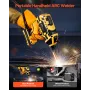 Portable Handheld Welding Machine, 20 - 120A Portable ARC Welder with 5-Level Current Adjustment & IGBT Inverter, Handheld Stick