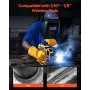 Portable Handheld Welding Machine, 20 - 120A Portable ARC Welder with 5-Level Current Adjustment & IGBT Inverter, Handheld Stick