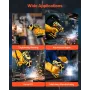 Portable Handheld Welding Machine, 20 - 120A Portable ARC Welder with 5-Level Current Adjustment & IGBT Inverter, Handheld Stick