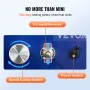Pottery Wheel Mini Ceramic Wheel Sculpting Tools Apron Two Turntables 30W