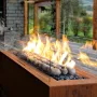 Ceramic Fire Pebble Stones, 50.8-76.2 mm 30 Pcs Lava Rocks, Reusable Fire Pit Stones Indoor and Outdoor Use, Decorative Firepit 