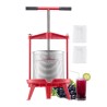 Fruit Wine Press Manual Press for Wine Making 3.69 Gal/14L Stainless Steel