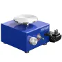 Pottery Wheel Mini Ceramic Wheel Sculpting Tools Apron Two Turntables 30W