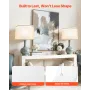 Lamp Shade 2 Set, 11 in Top x 13 in Bottom x 10 in High (Spider Fitter), Medium Lampshade with Harp, Replacement Lamp Shade for 