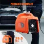 Portable 3/4 HP Refrigerant Recovery Machine - AC Recovery Machine with High Pressure Protection 220-240V 60Hz Recovery Machine 