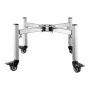 Fire Pit Stand, 38-68.6 cm Adjustable Stretch with 4 Casters, Firepit Stand for Solo Stove Bonfire Ranger Yukon & Other Outside 