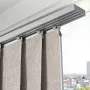 Panel Rullegardiner, Udtrækkelig skinne fra 116 cm til 218 cm