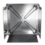 Fire Pit Heat Deflector, 645x645x370 mm Firkantet udendørs